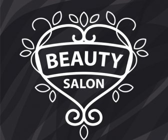 Floral With Beauty Salon Logos Vector