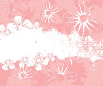 Blume-Textur-Vektorgrafik