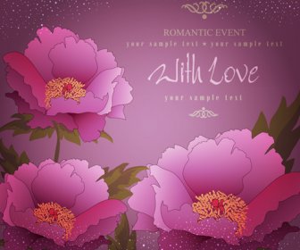Flowers And Vintage Backgrounds Vector