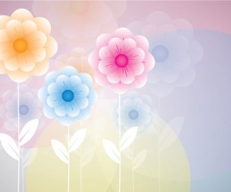 花卉背景設計
