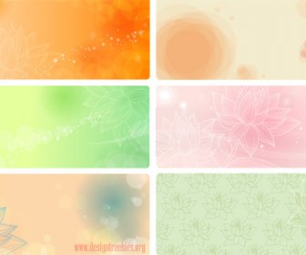 Flowers Vector Banners