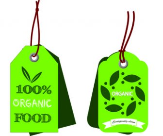 Food Organic Tags
