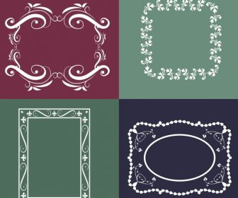 Frames Design Collection Various Shaped Classical Decoration Style