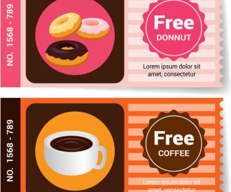 Free Coffee And Donut Banner