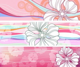 Free Flowered Banners