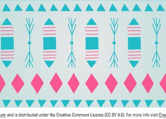 Free Teal Decorative Background Vector