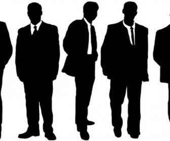Free Vector Business People Silhouettes