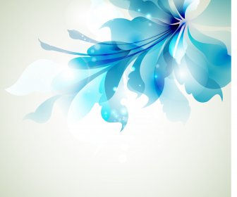 Free Vector Halation With Flowers