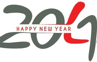 自由幸福的新year14向量字體