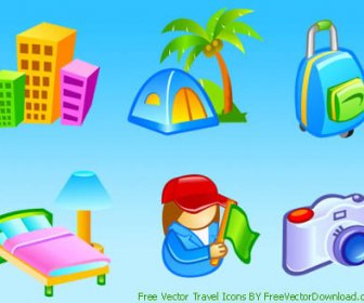 Free Vector Travel Icons