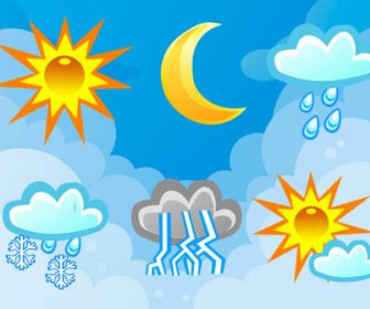 Kostenlose Vektor-Wetter-icons
