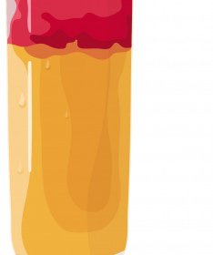 L'icône De Cocktail De Mélange De Fruits Conception Classique Colorée