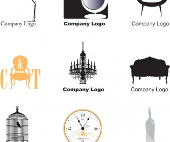 Vektor-Möbel-logos