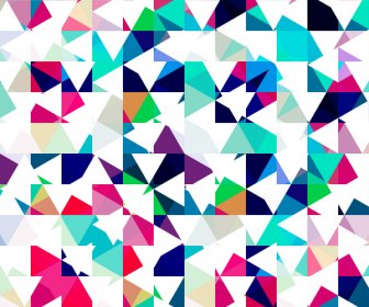 Patrón De Textura Abstracta Geométrica Colorido Ver Similares Patrones Vectoriales Diseño