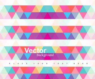 Geometrische Bunte Musterdesign Textur Design Vektor-Hintergrund