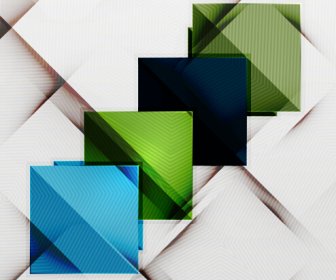 Geometric Shapes Background Business Vector