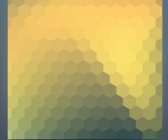 Geometric Shapes Mosaic Background Vector Set