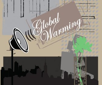 Global Warning Vector
