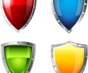 glossy shield set