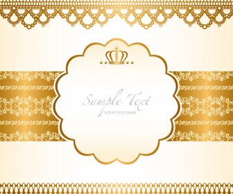 Gold Elements Vector Backgrounds