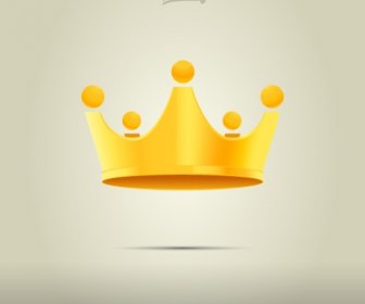 ícone De Coroa Dourada