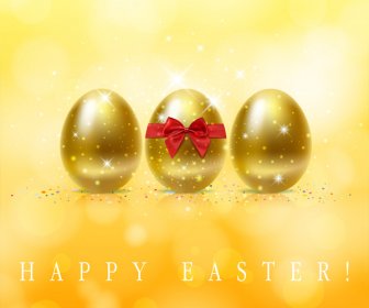 Golden Easter Eggs