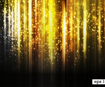 Golden Light Abstract Background