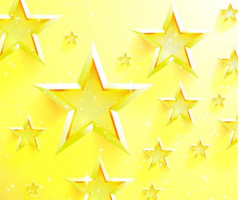 Golden Star Background
