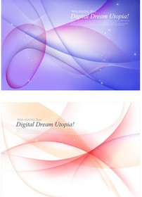 Hermosa Linea Phantom Background Vector Graphic
