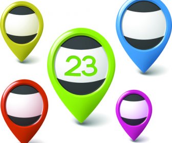 GPS навигационные карты иконы