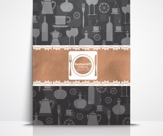 graphic illustration restaurant menu