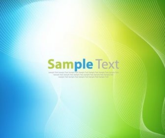 Green And Blue Design Abstract Background Vector Illustration