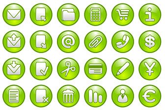ícone Verde Circular