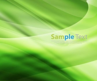 Green Design Abstract Background Illustration Vector