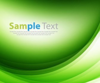 Green Design Abstract Background Vector Illustration