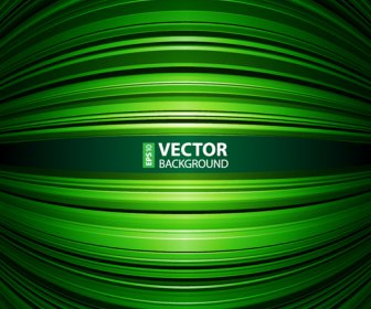 Linhas Verdes Dinâmicas Vector Backgrounds