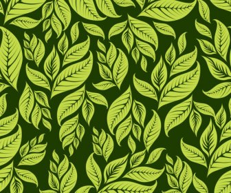 Green Leaf Background Vector