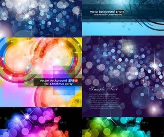 Halo Star Background Vector Graphics