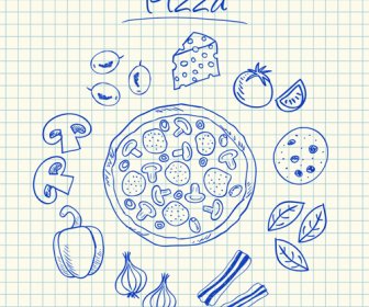Hand Drawn Fast Food Elements