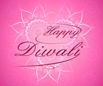 Happy Diwali Schöne Karte Vektor Hintergrund