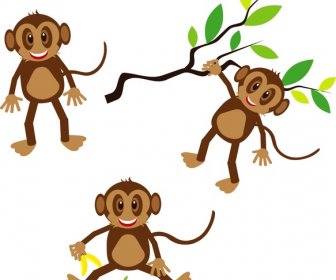 счастливые обезьяны