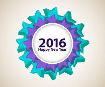 Happy New Year 2016 Background