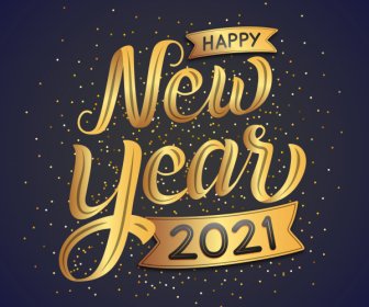 Happy New Year 2021 Design