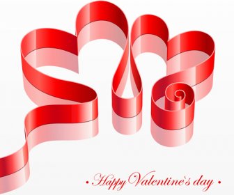 Happy Valentine Tageskarten Entwerfen Elemente Vektor
