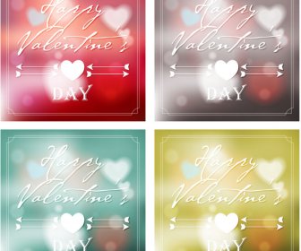 Happy Valentinstag Typografische