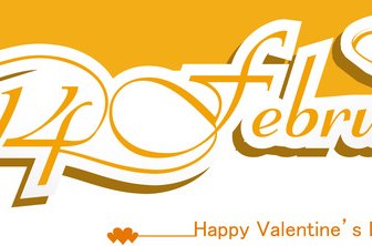 Happy Valentines Day Heart For Lettering Text Design Card Vector