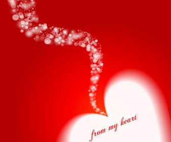 Happy Valentines Hearts Illustration Vector