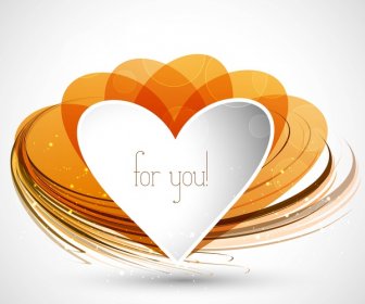 Heart Colorful Shape Valentine Day Vector