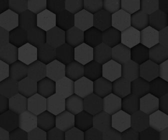 Hexagone En Couches Vecteur Transparente
