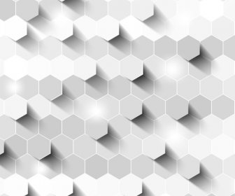 Hexagone 3d Contexte